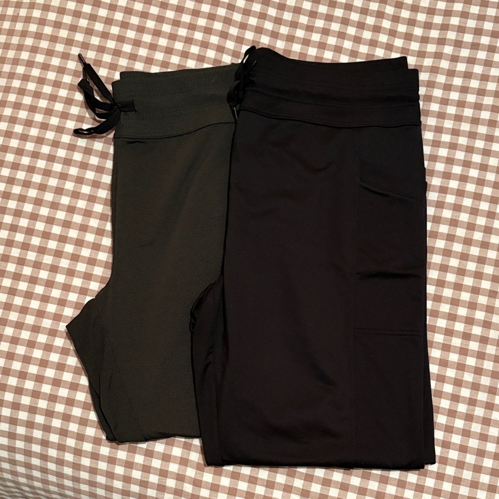 Women’s Black & Grey Joggers